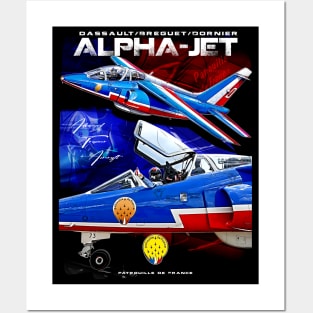 Alpha Jet Patrouille de France Advanced Trainer Aircraft Posters and Art